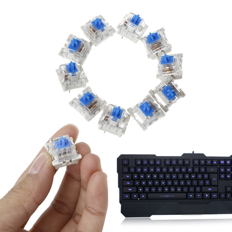 Set 10 Công Tắc Bàn Phím Cơ Btsgx 3 Pin Thay Thế Cho Gateron Cherry Mx