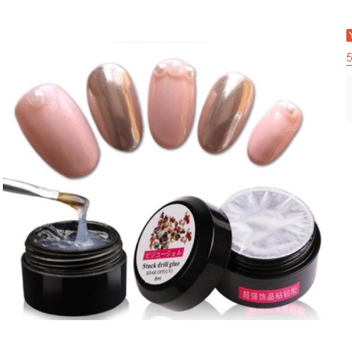 Gel Đính Đá Stuck Drill 8ml , Gel Gắn Đá Tiện Lợi