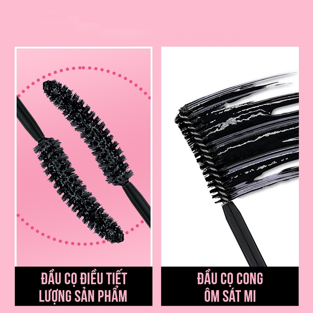 [Chính hãng] Mascara Maybelline Hyper Curl Waterproof chuốt mi đen không lem lâu trôi 9.2ml