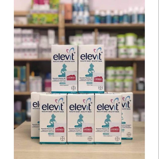 Elevit sau sinh 60 viên Úc