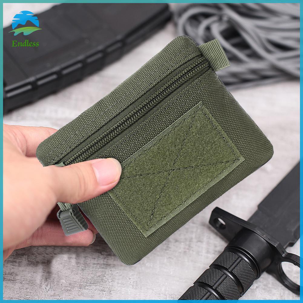 Outdoor EDC Molle Pouch Wallet Waterproof Portable Travel Zipper Waist Bag ☆endless☆