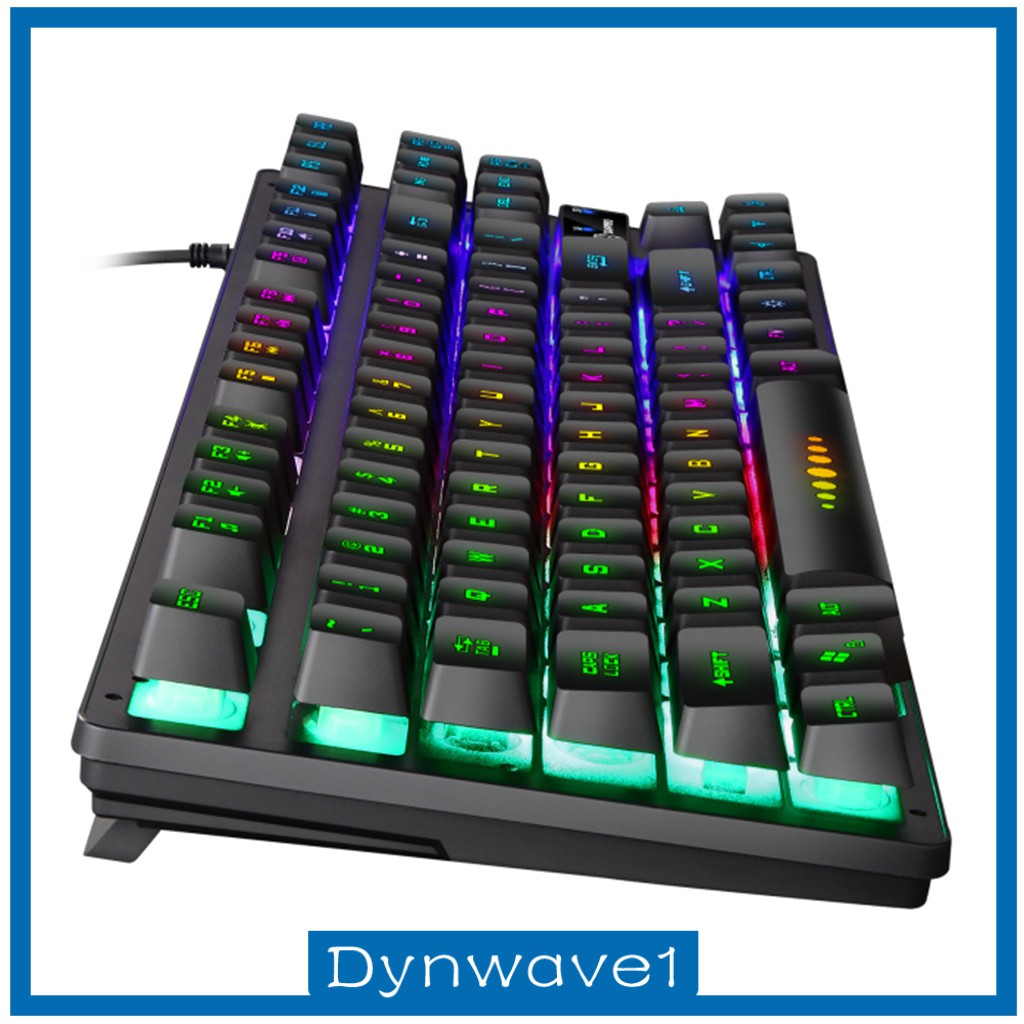 PC Bàn Phím Cơ Gaming Dynwave1 87 Phím Led Rgb Dành Cho Game Thủ