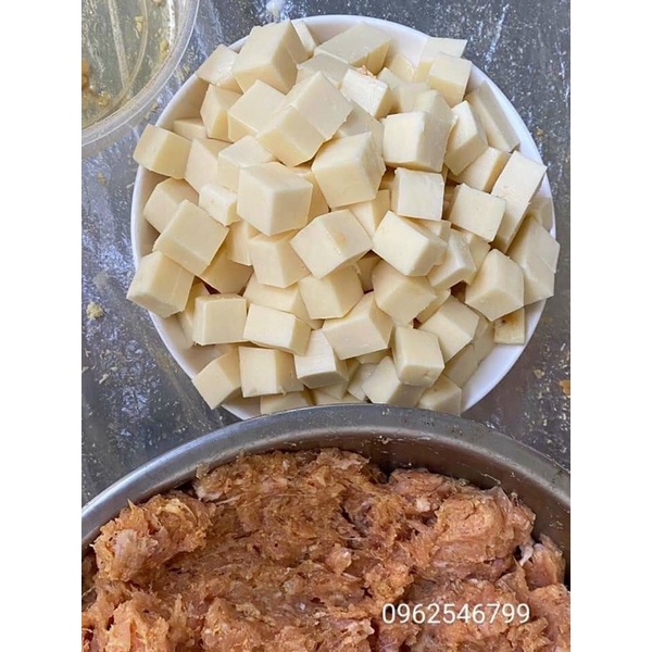 Bánh Gà Phô Mai hộp 12 cái 500gr (giao tphcm)