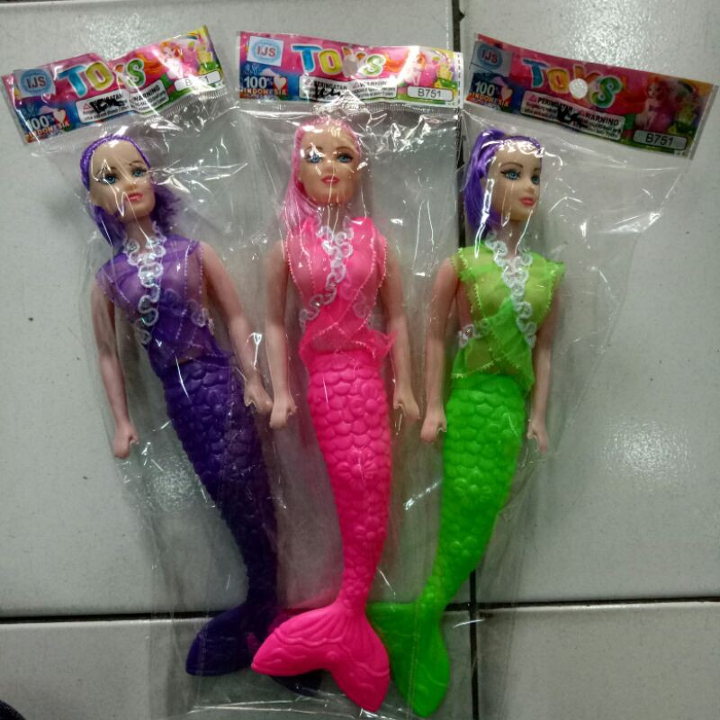 Búp Bê Nàng Tiên Cá Barbie Thiết Kế Xinh Xắn