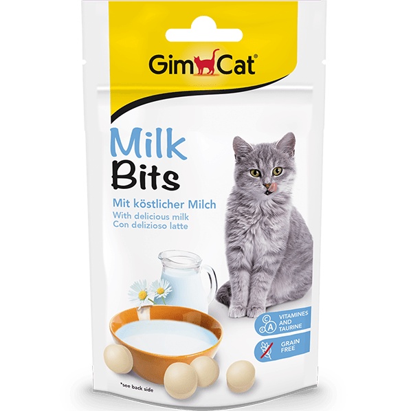 Bánh thưởng sữa viên tròn GIMCAT cho mèo 40/50g