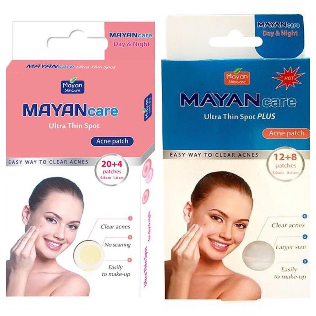 Miếng Dán Giảm Mụn Giúp Hút Bã Nhờn, Mụn Mủ Mayancare Hàn Quốc