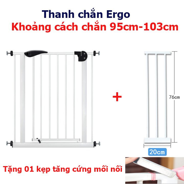 Thanh nối cho thanh chắn cầu thang, chắn cửa an toàn cho bé