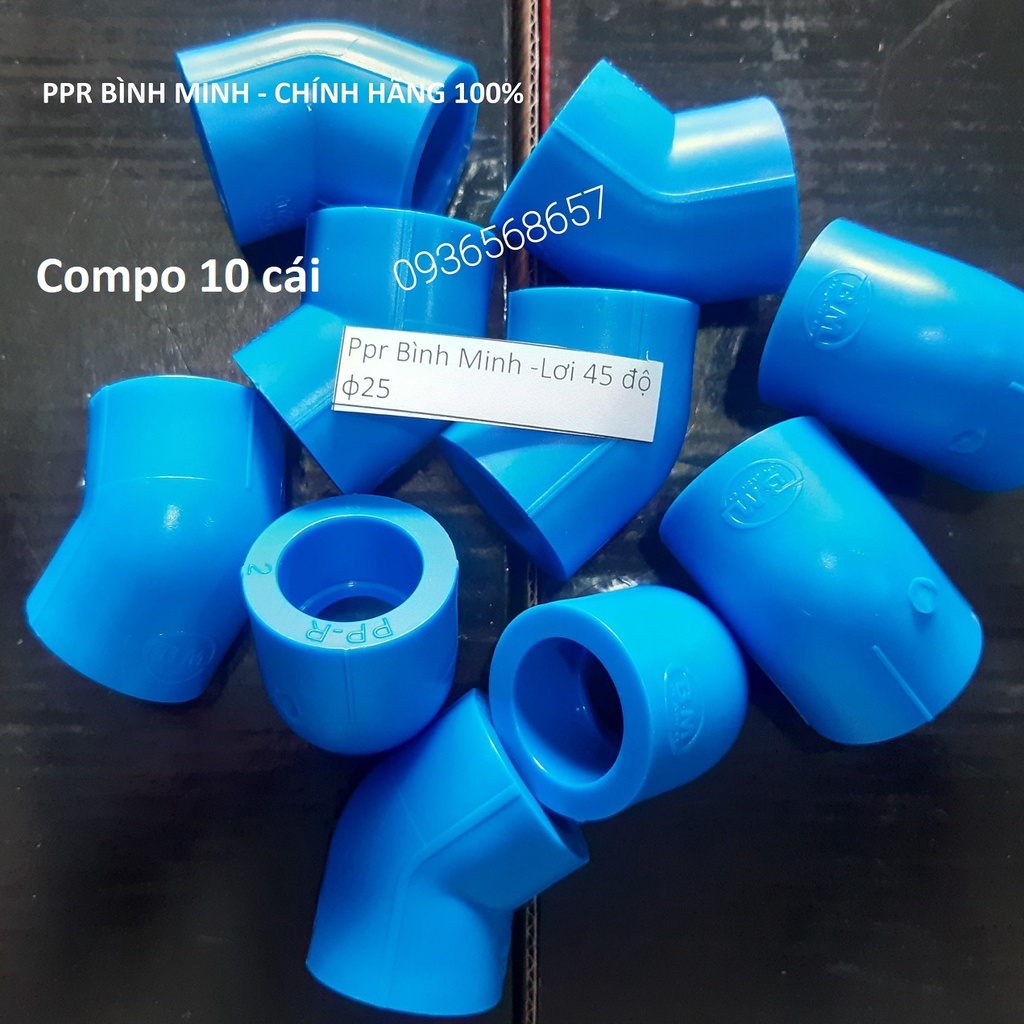 Combo 10 cái -  Lơi  PPR25 - PPR Bình Minh - Chính hãng 100%