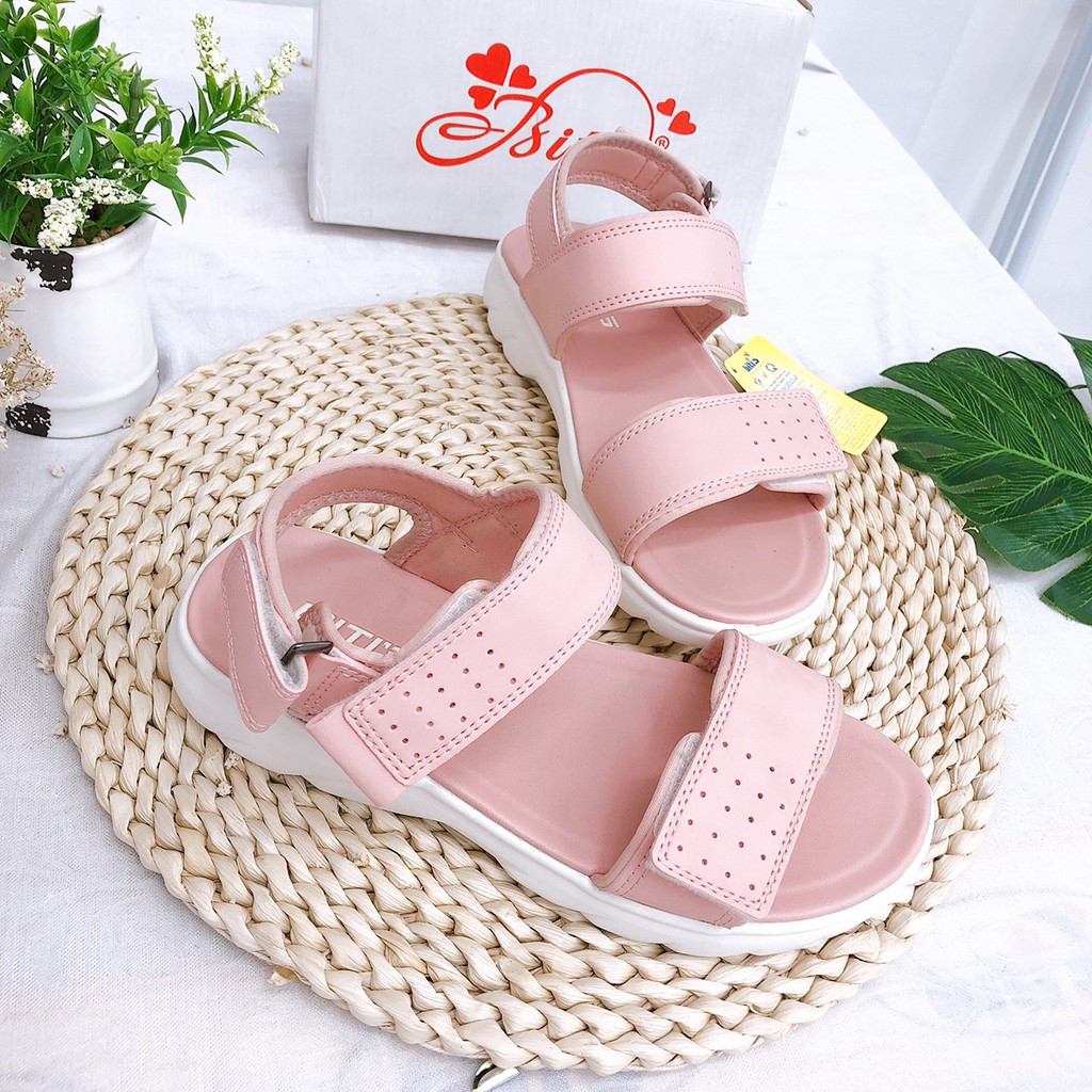 Sandal Bé Gái Học Sinh Quai Dán Đế Siêu Nhẹ DEG000200