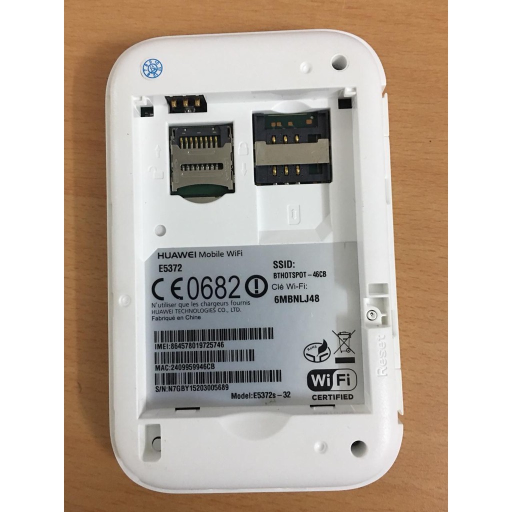 Bộ phát wifi 4G Huawei E5372 tốc độ cao 150 Mbps, có màn hình hiển thị, Pin 1500 mAh | BigBuy360 - bigbuy360.vn