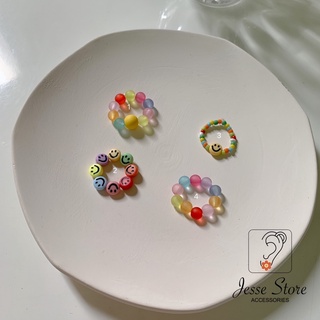 [ẢNH THẬT] Nhẫn hạt cườm NH79 BEADED RING-KOREA