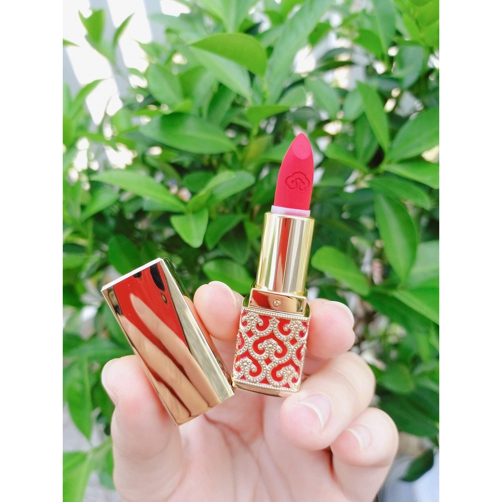 [Tách sét không vỏ] Son lì Whoo Velvet Lip Rouge Hoàng Cung giữ màu tốt, không khô môi (Bản mini 1,3g)