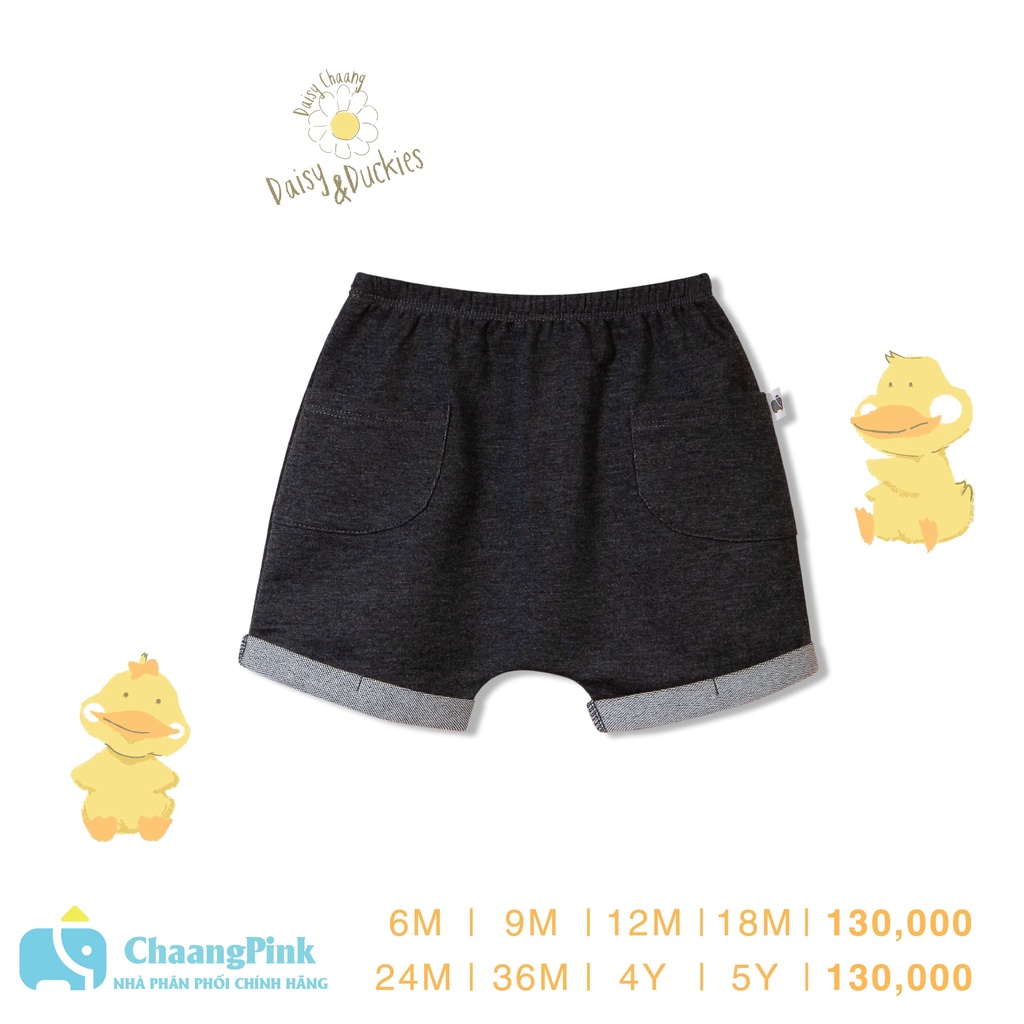 Quần short Lake ghi sẫm, quần áo trẻ em, phụ kiện, đồ sơ sinh hãng Chaang chất liệu cotton an toàn cho bé