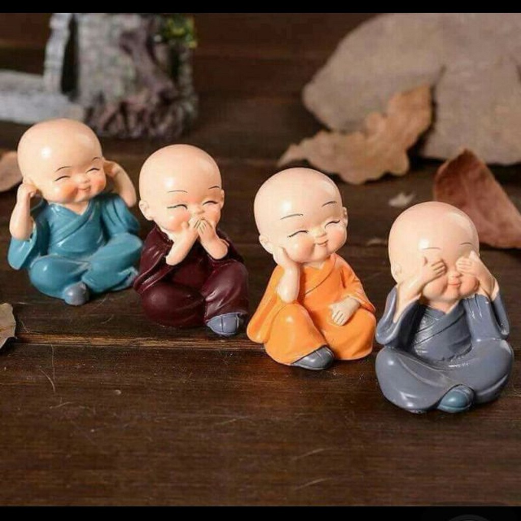 Bộ tượng 4 không (không nghe, không nói, không nhìn, không nghĩ)