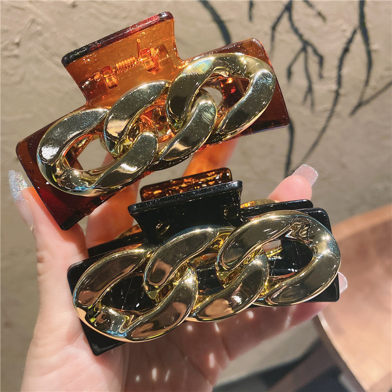 Kẹp Tóc Kim Loại Phong Cách Hàn Quốc 2021 Cho Nữ