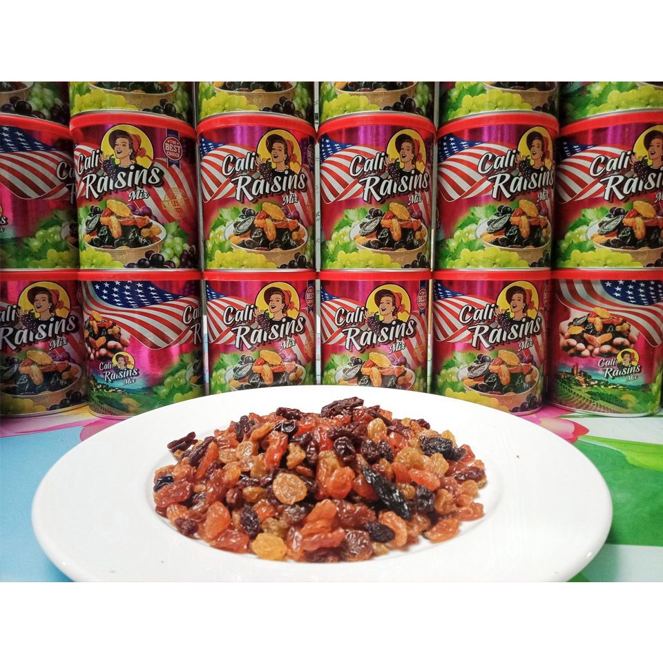 Nho Khô Hỗn Hợp Cali Raisins Mix (Hộp 300g)