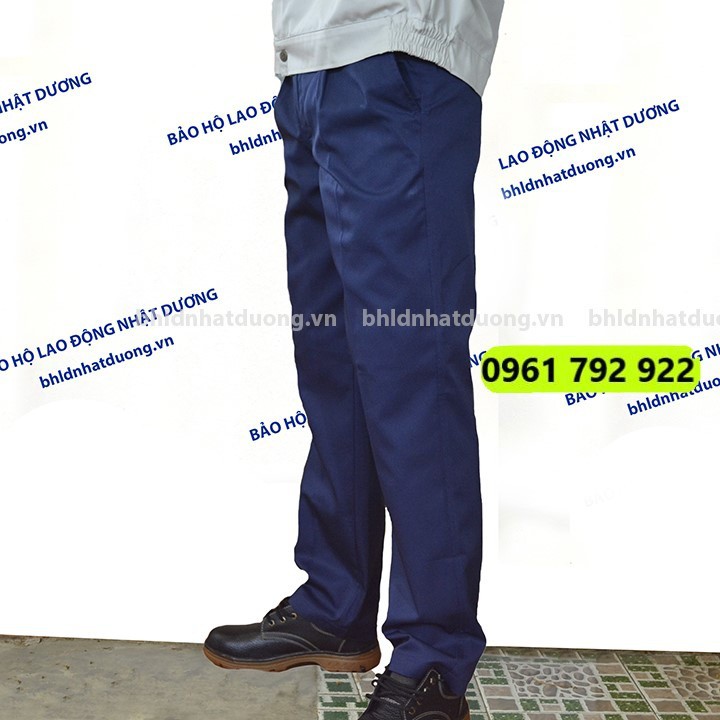 Đồ bảo hộ lao động nam vải kaki pangrim mềm mát Tinba03, Quần áo bảo hộ lao động Nhật Dương bền chắc