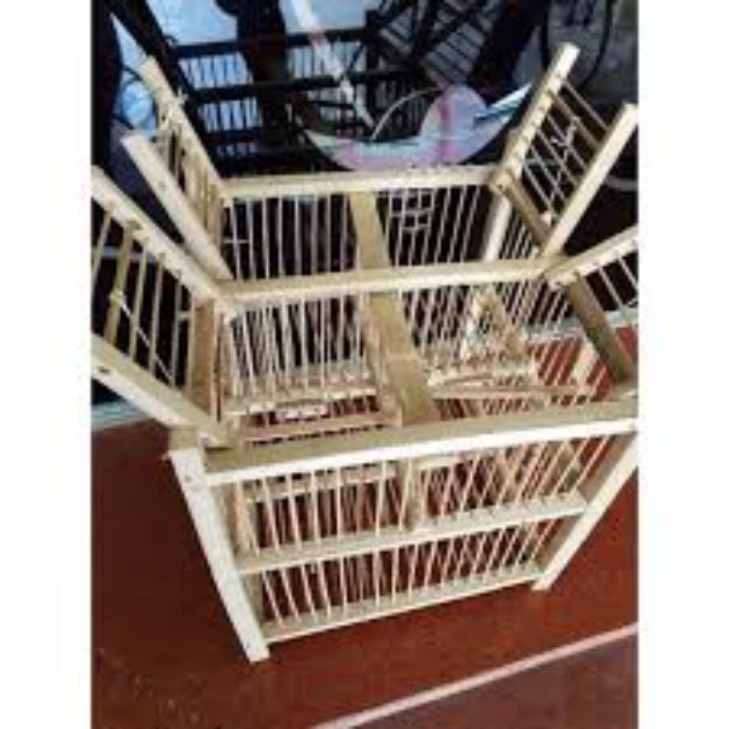 Lồng bẫy chim khuyên tre 4 cửa siêu nhạy - cam kết y hình 00x00x00cm