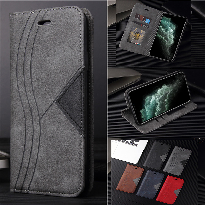 Bao da điện thoại dạng ví chống sốc cho Samsung Galaxy Note 20 Note 20 Ultra Note 10 Pro 5G Note 10 Lite Note 9 Note 8