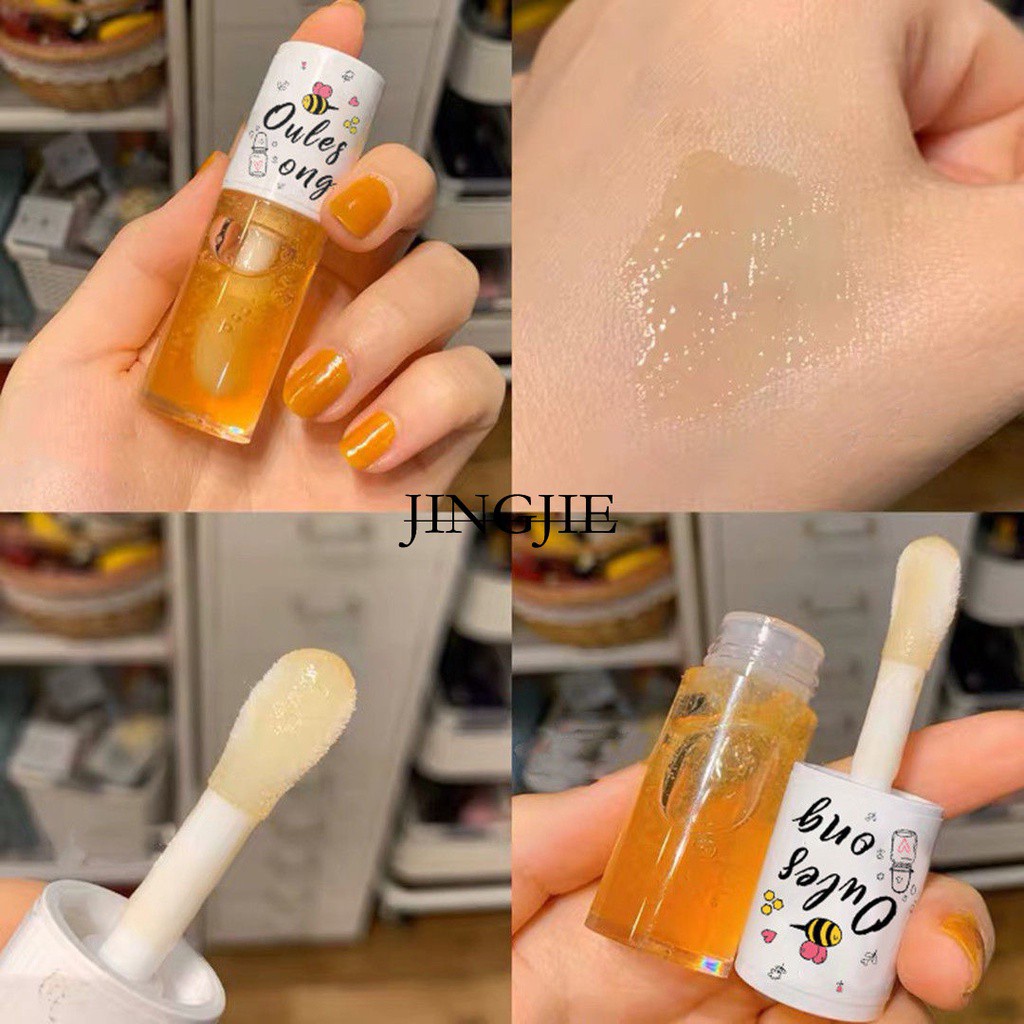 [Hàng mới về] Son dưỡng môi OULESONG chiết xuất mật ong giúp dưỡng ẩm chống khô môi