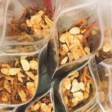 1kg Khô heo cháy tỏi siêu ngon