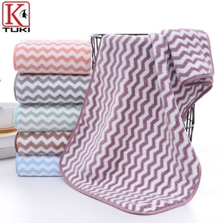[Kẻ sọc] Khăn mặt xuất Hàn, kích thước 50x30cm - siêu mềm mịn, siêu thấm hút