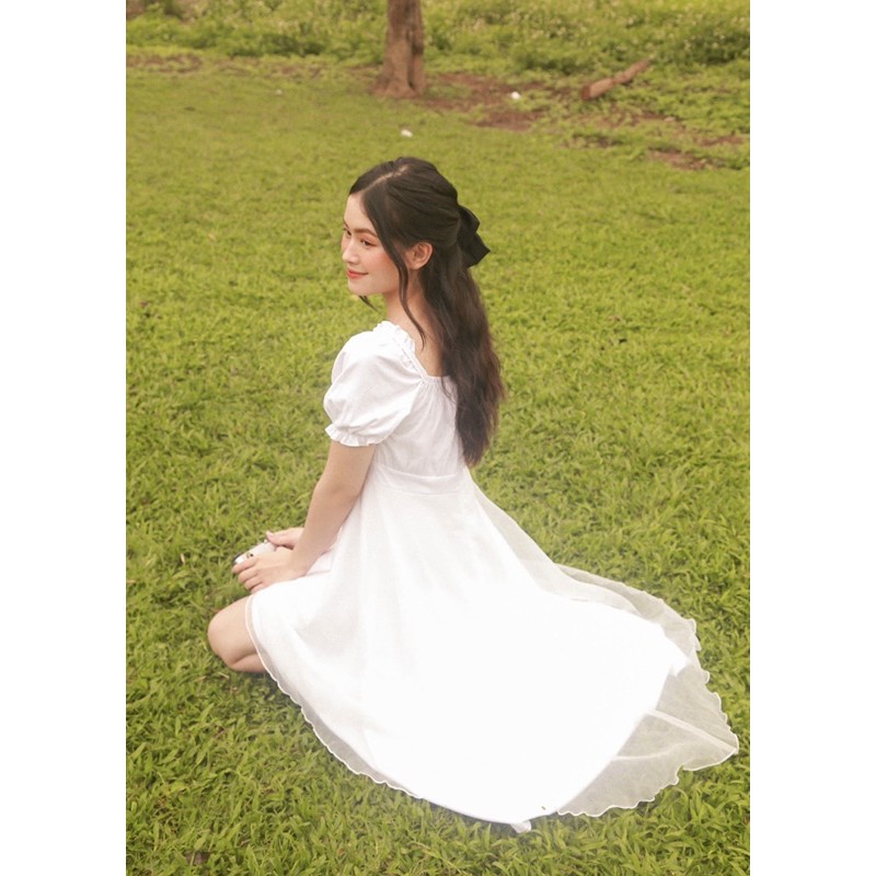 VÁY ĐI PROM/ĐI TIỆC/KỶ YẾU - MANDY DRESS - VÁY CÁCH ĐIỆU CỦA VÁY HỚT TRƯỚC - V0124 | BigBuy360 - bigbuy360.vn