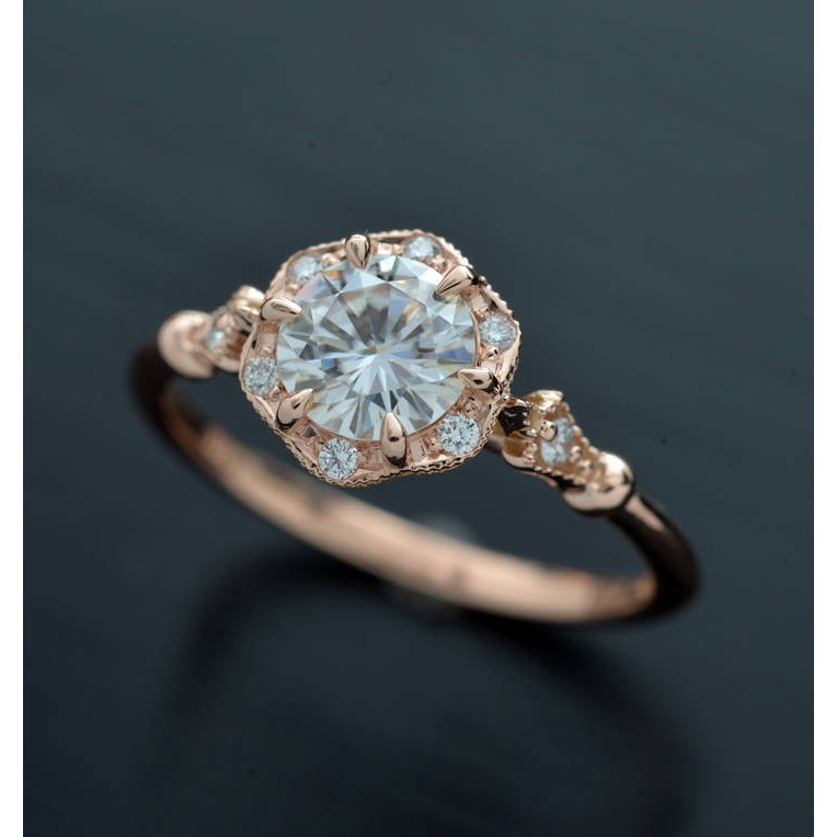 Nhẫn Kim Loại Đính Đá Nhân Tạo Thanh Lịch Cho Nữ