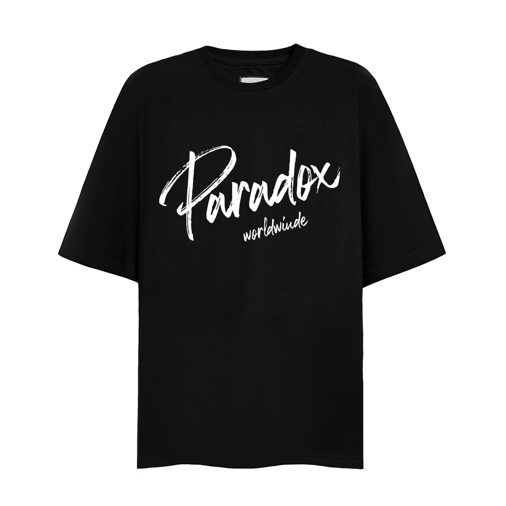 Áo thun tay lỡ Paradox SIGNATURE LOGO TEE form rộng - nam nữ unisex