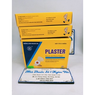 Miếng dán mụn cóc plaster, 1 túi 4 miếng