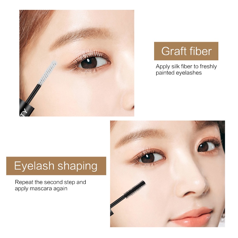 Mascara sợi tơ 4D kháng nước chuốt mi cong vút dày và dài hơn
 | BigBuy360 - bigbuy360.vn