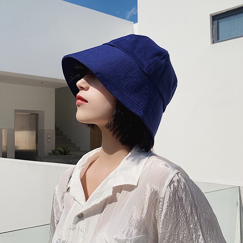 Mũ bucket nữ nam trơn vành cụp nón tai bèo tròn phong cách Ulzzang vải đẹp nhiều màu sắc năng động M107