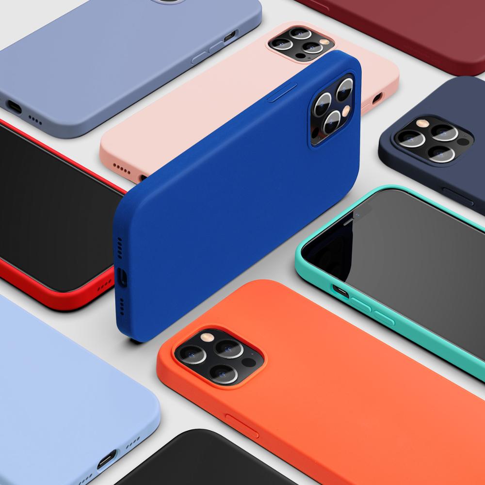 Ốp điện thoại ESR silicon cao su mềm sang trọng cho Iphone 12 Mini 12 Pro / 12 Pro Max