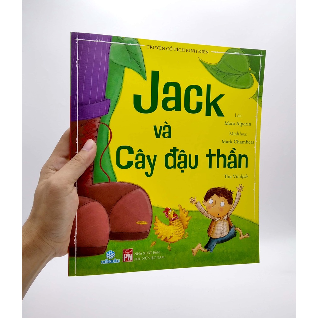 Sách Truyện Cổ Tích Kinh Điển - Jack Và Cây Đậu Thần