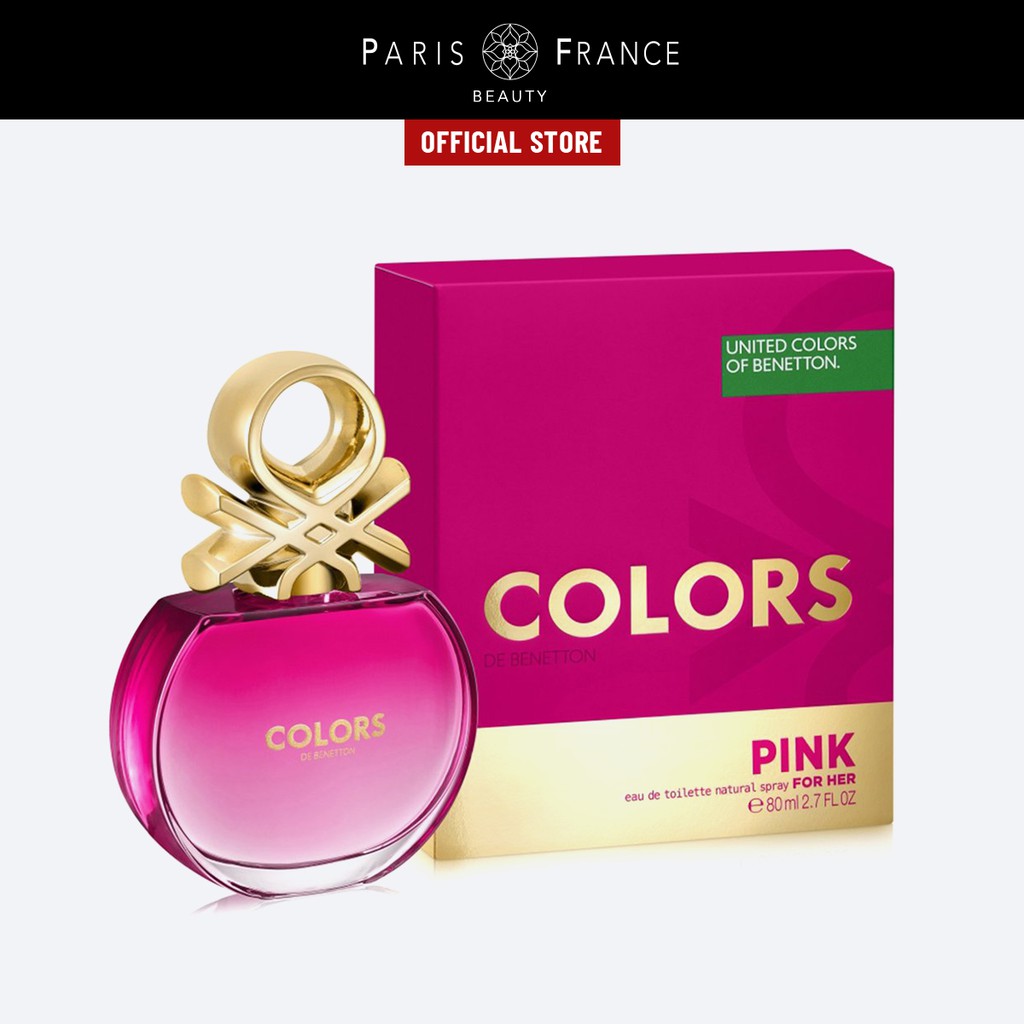 Paris France Beauty - Nước Hoa Nữ United Color of Benetton Colors Benetton Pink EDT