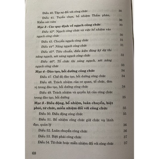 Sách-Luật Cán Bộ, Công Chức (Hiện Hành) (Sửa Đổi, Bổ Sung Năm 2019)