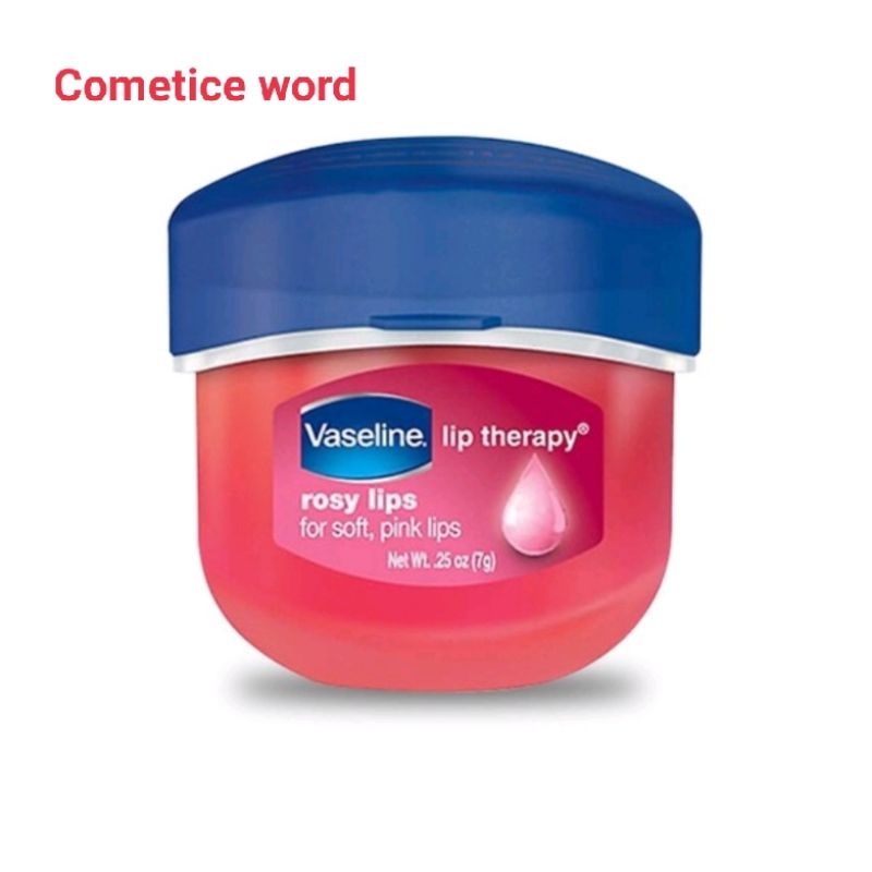 Son dưỡng môi vaseline hương ca cao - original - vani - rosy lips 7g usa