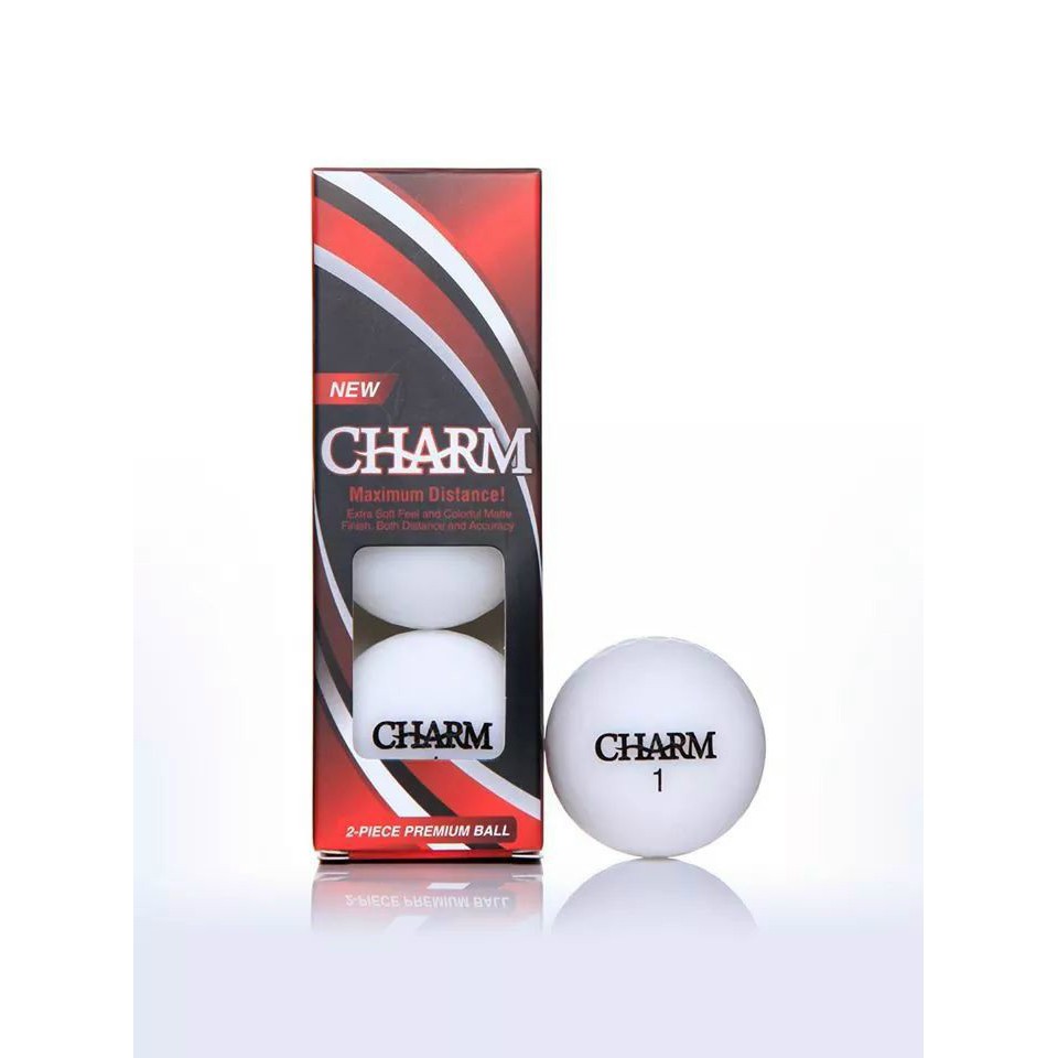 [Hàng Chuẩn] Bóng Golf Charm nhập khẩu chính hãng từ Canada ( 1 Hộp 12 quả)