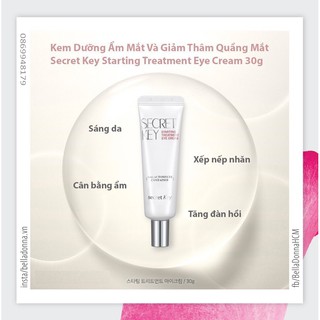 [CHÍNH HÃNG] Kem Dưỡng Ẩm Mắt Và Giảm Thâm Quầng Mắt Secret Key Starting Treatment Eye Cream 30g