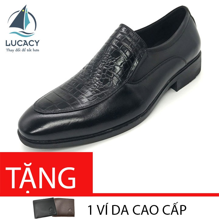 Giày tây nam LUCACY da bò cao cấp V03DV