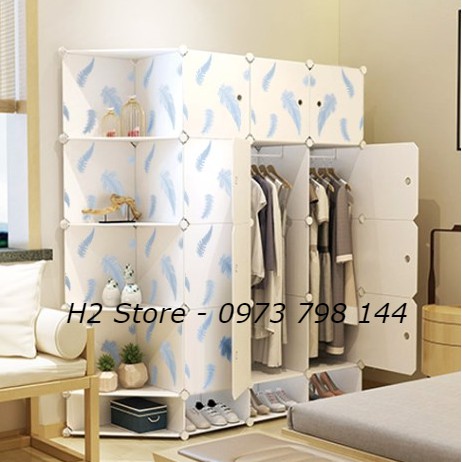 [RẺ NHẤT SHOPEE] TỦ NHỰA LẮP GHÉP 16 Ô + 4 Ô GIÀY (GỒM 5 KỆ GÓC) LÔNG VŨ SIÊU SANG ĐỂ ĐỒ ĐA NĂNG THÔNG MINH sâu 47cm