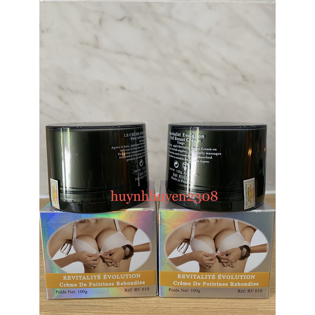 [Chính Hãng_ Hàng Pháp] Kem Massage Nở Ngực REVITALITE- 100g.