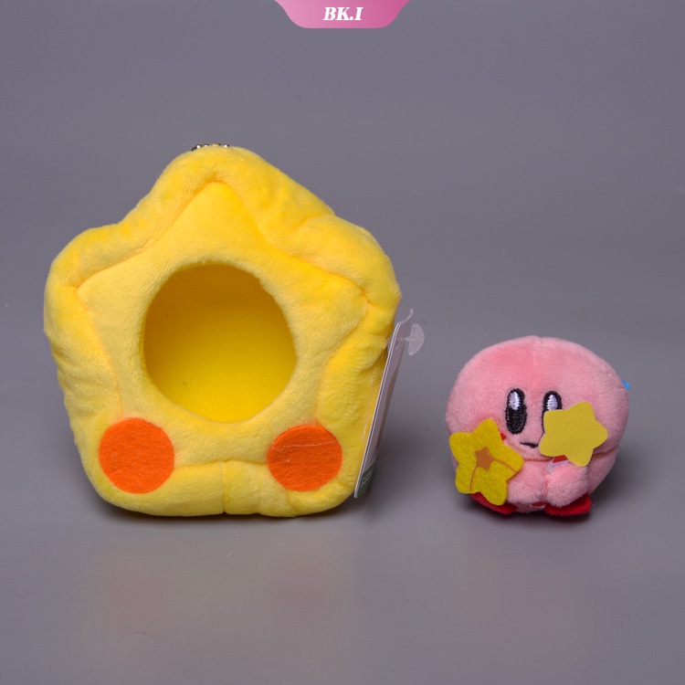 Móc Khóa Hình Kirby Nhồi Bông Đáng Yêu Ku2