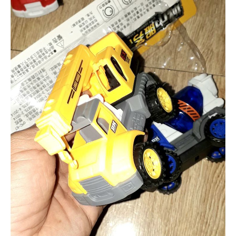 Sét 4 chiếc xe công trình chạy chớn bằng nhựa rất đẹp