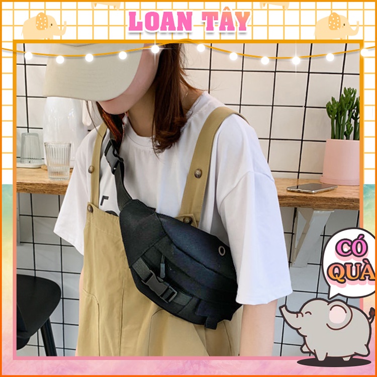 Túi Bao Tử Phối Khóa Cài Ngang Street Style L1850 - LoanTay