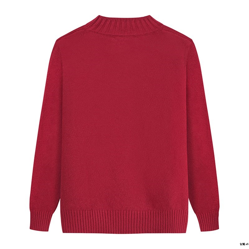 Áo Sweater Dệt Kim Có Mũ Trùm Thời Trang Mùa Đông Cho Nữ Trung Niên