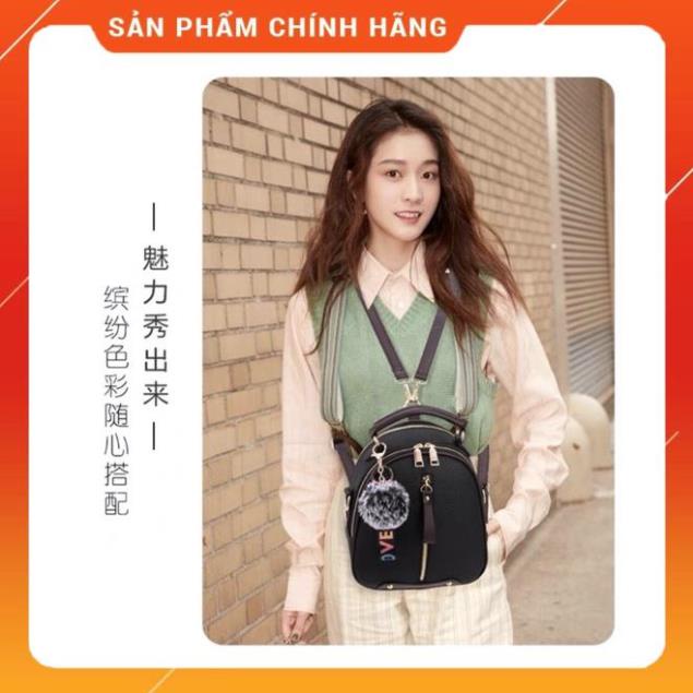 Balo nữ thời trang giá rẻ chất da gạo mềm chống nước size mini đựng đồ cá nhân đi du lịch đi làm BLN546