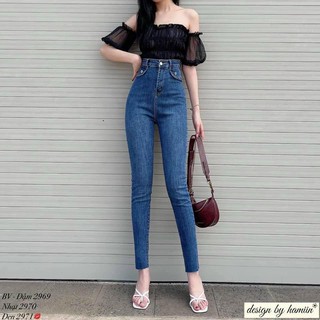 Quần bò cạp cao siêu hót