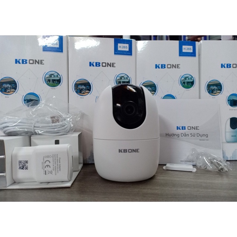 X  Camera Wifi KBONE H21PA, H21W FullHD 1080p xoay 360 xịn Bảo Hành 24 tháng