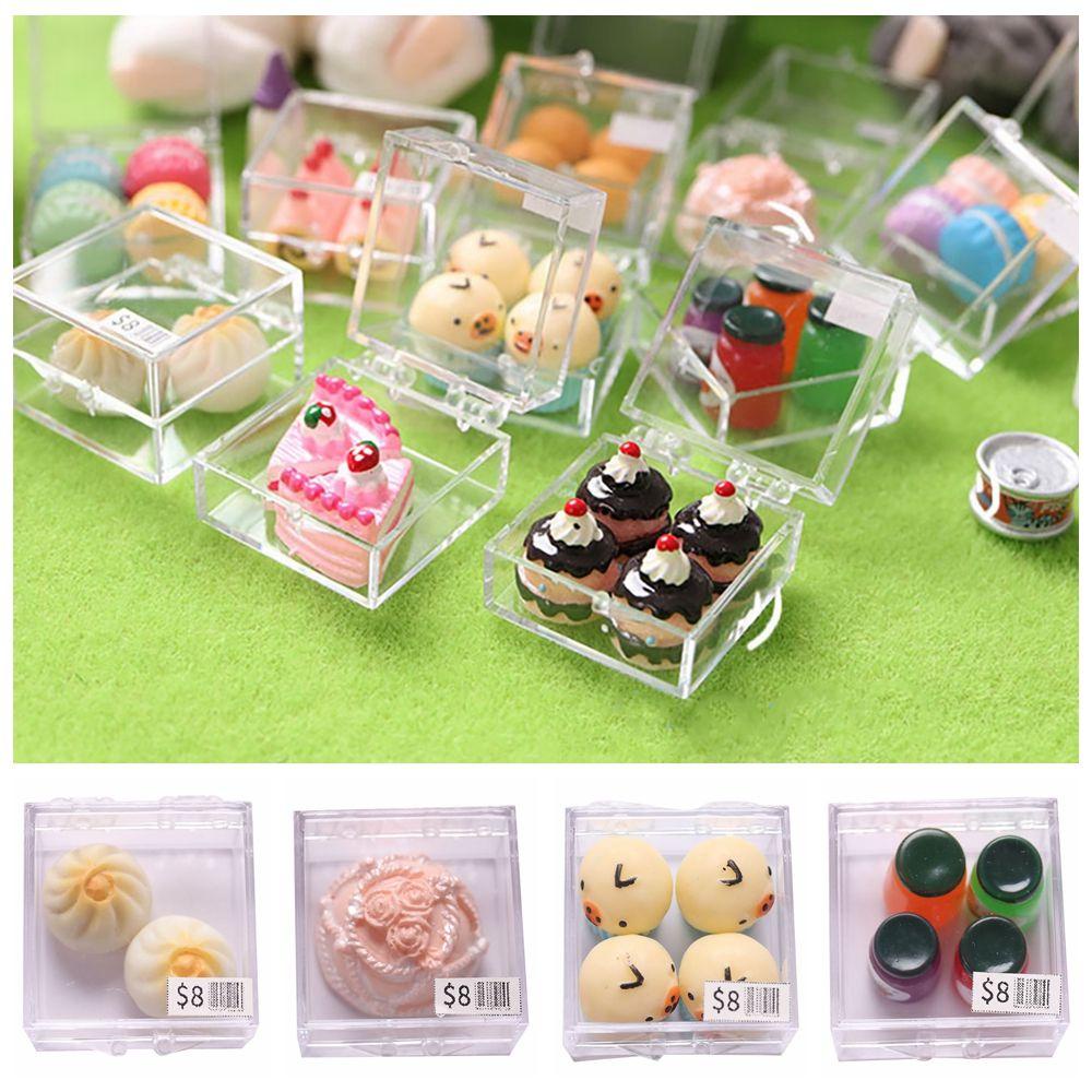 CLEVER Mô Hình Cửa Hàng Đồ Ăn Tráng Miệng Trang Trí Nhà Búp Bê